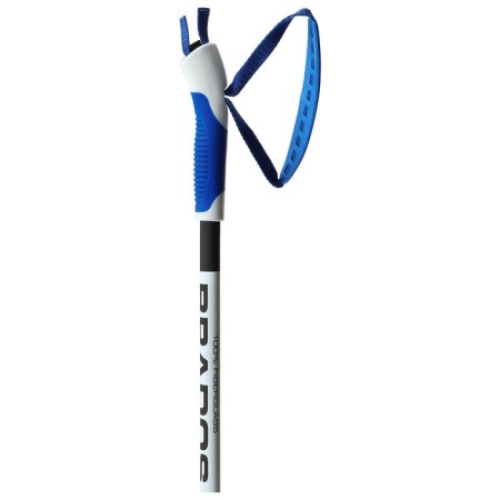 Ski kit: plastic skis 195 cm without notches, fiberglass sticks 155 cm, NN75 mm fasteners, Mix color-8