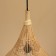 Ceiling Lamp from the rattan "Hendrick", 1 × 120 W, E27, 40 × 40 × 55 cm