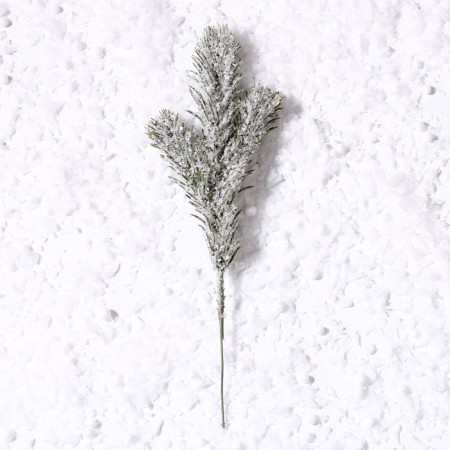 Decor "spray with snow", size 1 pc. - 23 cm-1