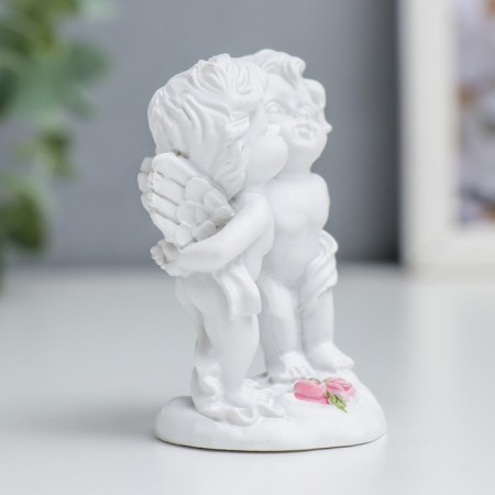 Polystone souvenir "Snowty Angels" 7x4.5x4 cm-1