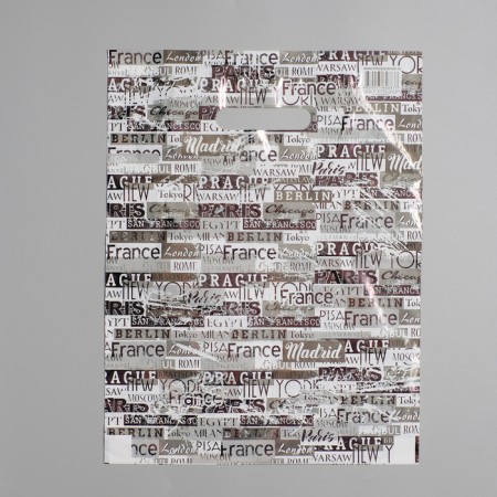 Personal package, polyethylene with a cut pen, 35 μm 30 x 40 cm-1