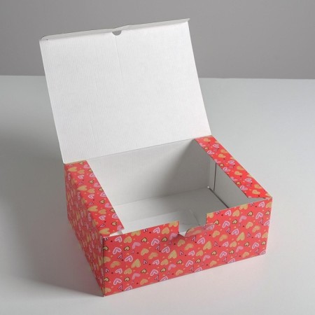 Box Gift team, packaging, "love", 30 x 23 x 12 cm-3