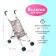 Puppet stroller-integr, plastic frame