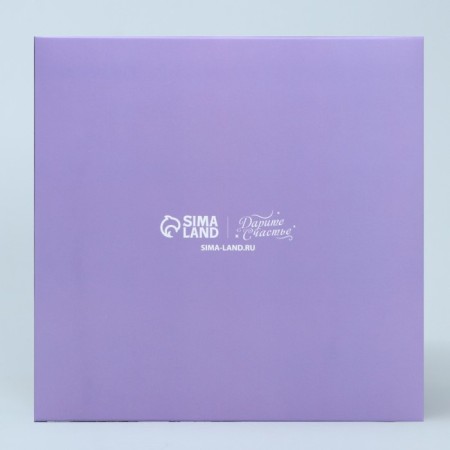 Capcake box, confectionery packaging, 4 cells “The most lovely”, 16 x 16 x 10 cm-4