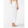 Jeans shortened female Conte Elegant Straight Leg, size XS, White color