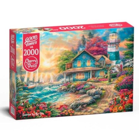 Puzzle "House by the Sea", 2000 elements