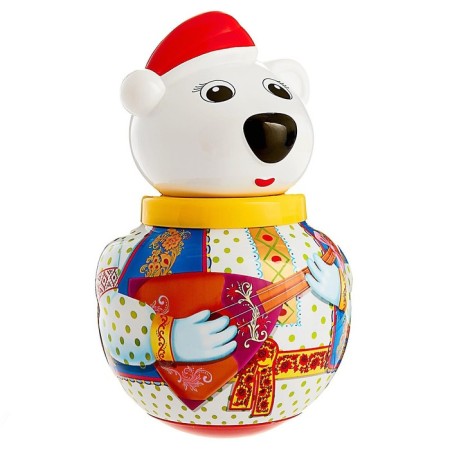 Nevalyashka Small White Bear "Tyoma", mix-1