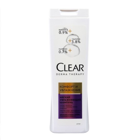 Clear vita Abe hair shampoo Comfort and moisture, 380 ml