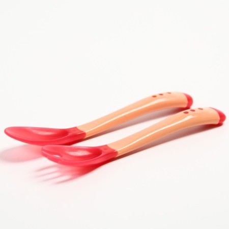 A set of feeding devices: a thermal and a thermal rod, 2 pcs., Red-beige color-3