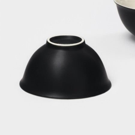 A set of ceramic magistro Matt Black, 250 ml, 11.5 × 5.6 cm, 2 pcs-4