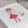 Goshade Children's 4-section Rossplast "Beauty", 47 x 38.5 cm, white color