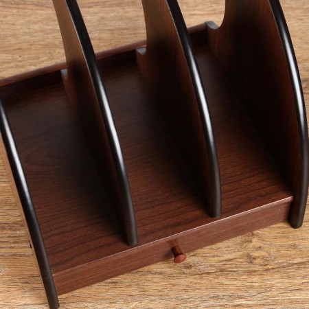Vertical organizer, 3 sections, with otw with a box, 26*26*24cm-2