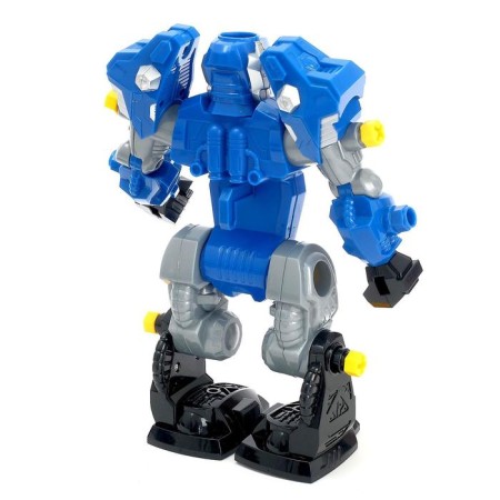 Design machine "Mega Robot", 3 in 1, with a light screwdriver, works from batteries-6