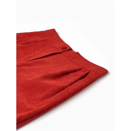 Female Palazzo trousers, minku, brick color, size 50-1