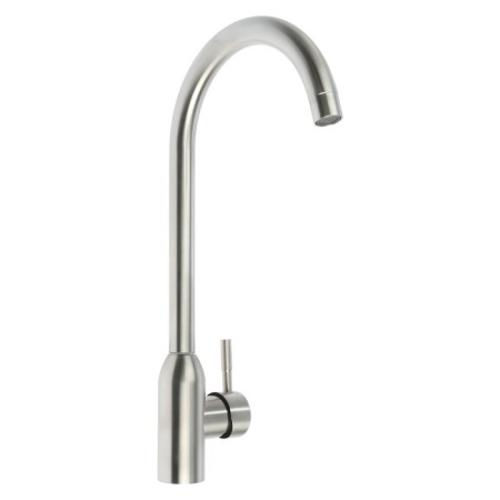 Amur kitchen mixer BY2021, single -leaf, high spout, chrome-1