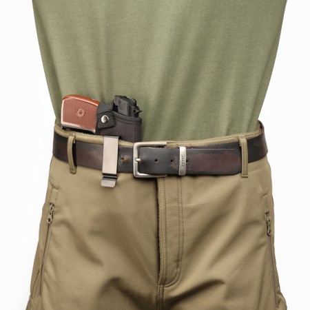 Universal holster "Attack" with a bracket, black-3