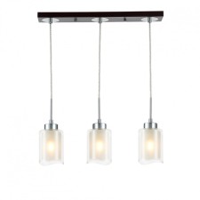 Светильник подвесной Citilux «Фортуна» CL156232, 52х11х45 см, 3х75Вт, E27, цвет серый