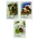 Notepad A6, 40 sheets on the paper clip "puppies", mix