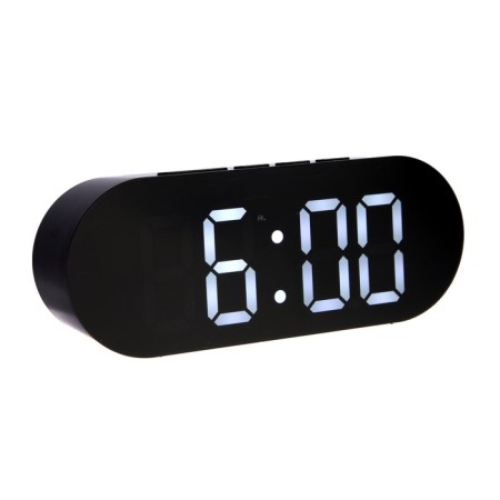 Sakura SA-8518, electronic, an alarm clock, radio, 3HAAA, black
