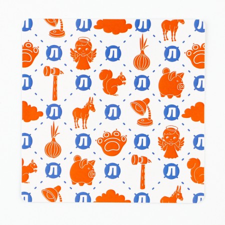 Set of cards "Logo-random. Sound L "-7