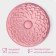 Baking uniform of the “chrysanthemum”, silicone, d = 22 cm, pink color