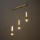 Bayerlux lamp "Galassia" 3hLED 9W gold 50x3.2x32-182120 cm