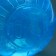A ball for rodents on a metal base, 12 cm, blue