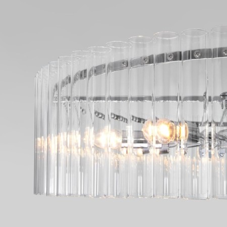Ceiling light Bogate’s Flamel 374/8, E14, 8x60W, 700x700x380 mm, chromium color-3
