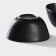 Porcelain salad Magistro Carbon, 12 × 10.5 cm, black color