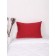 Pillowcase Mona Liza, size 50x70 cm, red color
