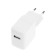 Network charger Luazon LCC-97, 1 USB, 2.1 A, 10 W, MicroUSB cable, white