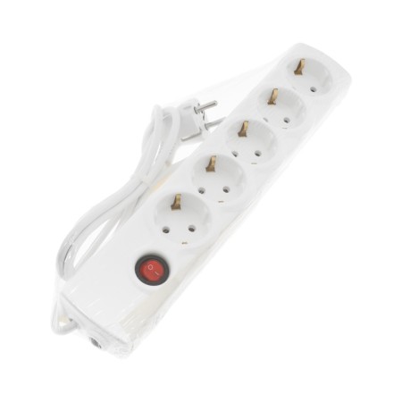 Luazon Lighting network filter, 5 outlets, 1.5 m, 3500 W, 3x1 mm2, 16 A, 220 V, with a fuse, white-7