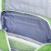 Velcro cosmetic bag, with hook, green color