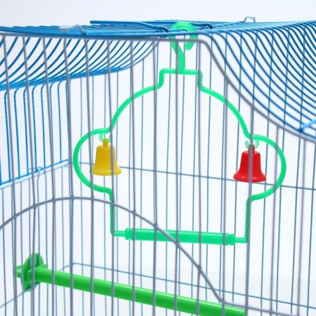 Poultry cell is equipped BD-1/4F, 30 x 23 x 39 cm, blue-8