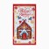A set of towels "Dolyana" gingerbread house 35x60cm-3pcs., 100% HL, waffle canvas 162g/m2