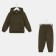 Children's costume with the basis (sweatshirt, trousers) KAFTAN "Basic Line" R.34 (122-128), khaki
