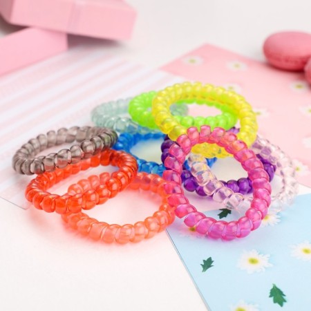 Hair gum "Spring" simple, 5 cm, mix-1