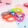 Hair gum "Spring" simple, 5 cm, mix