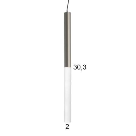 Lukas Soft Lumber LED 5W 4000k matte chrome 2x2x30-130cm-5