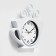 Watching clock, series: kitchen, "cup of coffee", smooth move, 30 x 28.5 cm, dial 16 cm