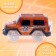 Magic track machine Magic Tracks, works from batteries, orange color