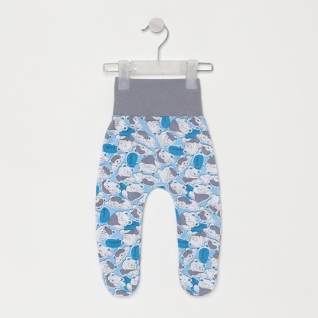 Children's sliders, blue/bears, height 74 cm