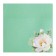 Block with a sticky edge paper 75x75 mm, Erichkrause "Pastel Bloom", 50 sheets, turquoise