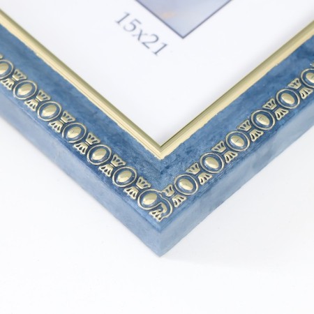 Photo frame Plastic "Kame" 15x21 cm, turquoise-2