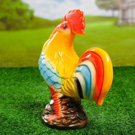Garden figure "Rooster Petya" 29cm-2