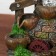 Fountain "Three Hills on Stones" 11x14x19 cm (with backlight)