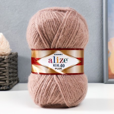 Yarn "Angora Real 40 Plus" 40% wool, 60% acrylic 225m/100g (541)