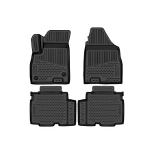 3D rugs in a salon for Jetour X90 Plus 2023-, SUV, 5 DV. 5 places, 4 pcs.
