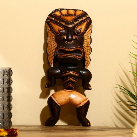 Panel "Aboriginal" Albezia 14x6x40 cm