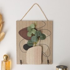 Hooks decorative wood 